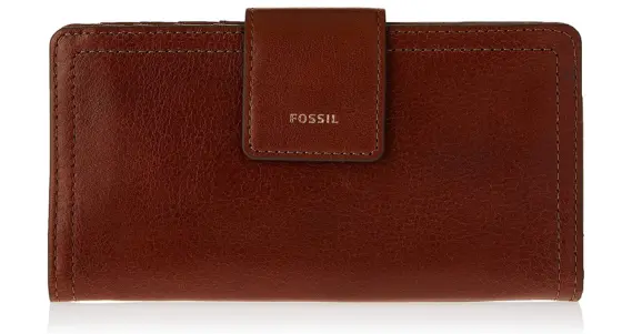 Fossil Leather Clutch Wallet
