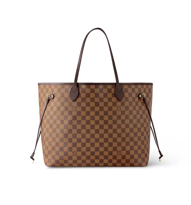 Louis Vuitton Neverfull MM Damier Azur Women Handbags