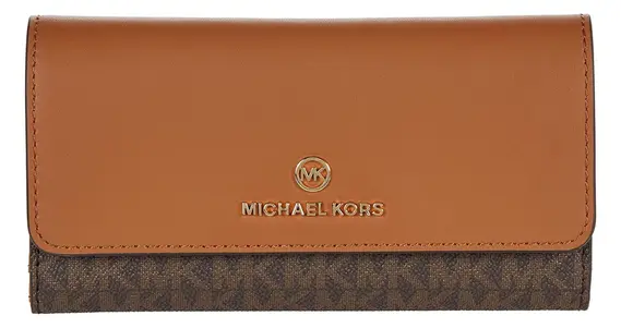 Michael Kors Leather Tri-Fold Wallet