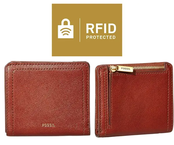 Fossil Logan Leather RFID-Blocking Wallet
