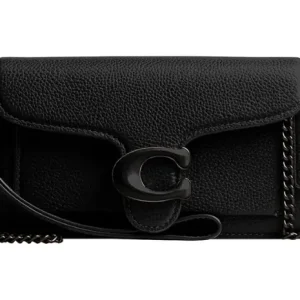 Black Paatent Leather Coach Wristlet